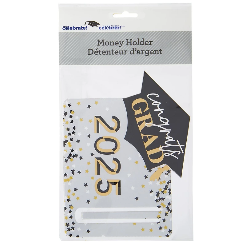 Way to Celebrate Graduation 2025 Money Holder, 1 Count Money Holder