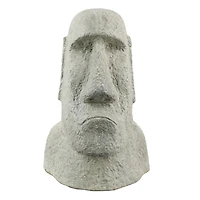 STATUE DE TÊTE DE MOAI EN MAGNÉSIUM