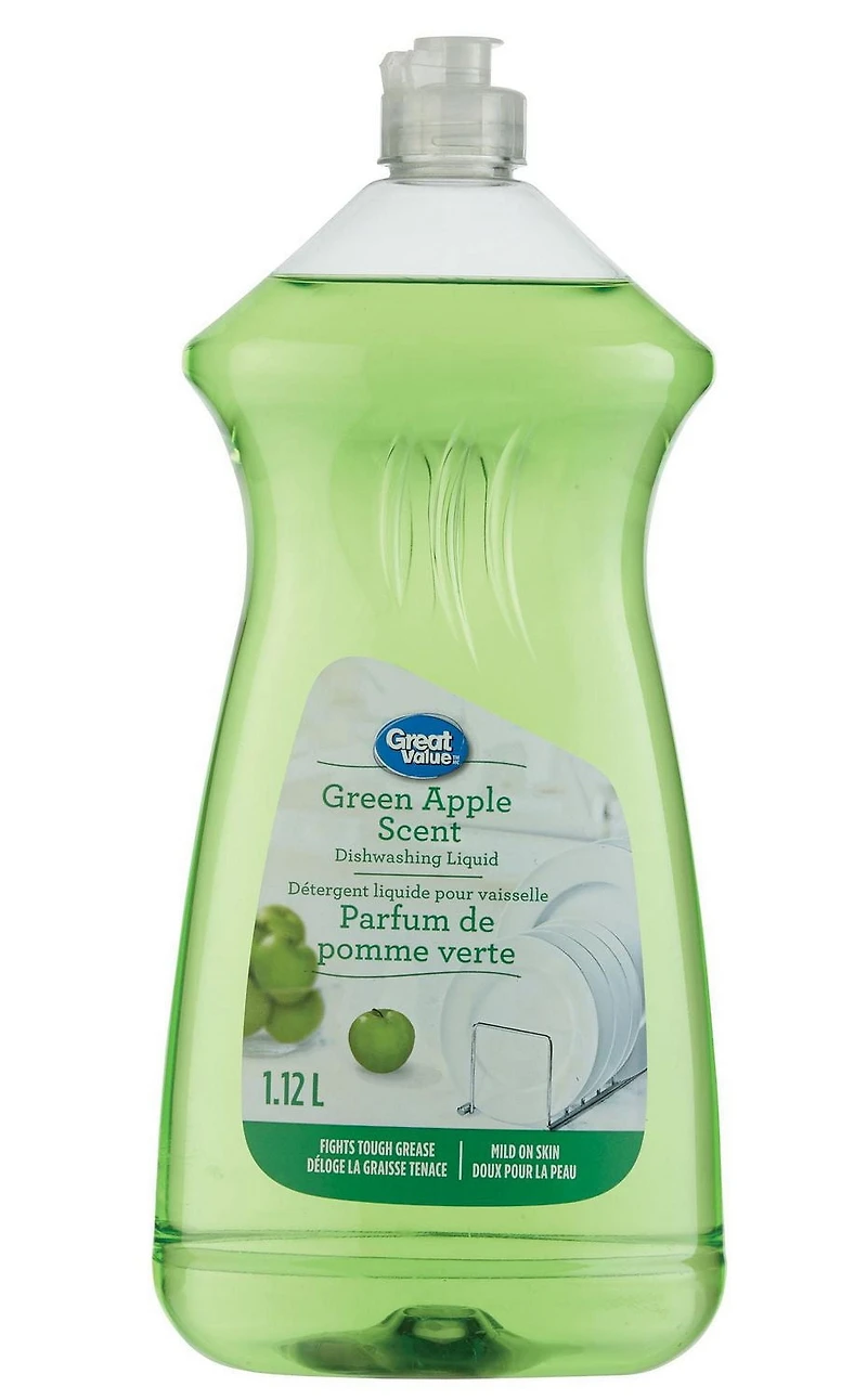 Great Value Green Apple Scent Dishwashing Liquid