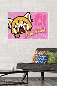 Aggretsuko - Horns Wall Poster
