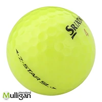 Mulligan - 48 balles de golf récupérées Srixon Z-Star S/SL/X 4A , Jaune