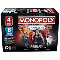 Boîte booster Monopoly Prizm: 2023-24 NBA pour les jeux de plateau Monopoly Prizm: Édition NBA