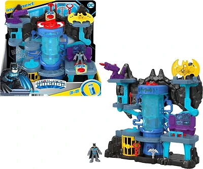 Coffret Batcave Bat-Tech Imaginext DC Super Friends de Fisher-Price, repaire de Batman