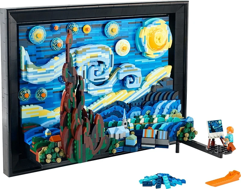 LEGO Ideas Vincent van Gogh - La nuit étoilée 21333 Ensemble de construction (2316 pièces)