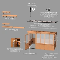 Backyard Discovery 12' X 7' Zalie Greenhouse