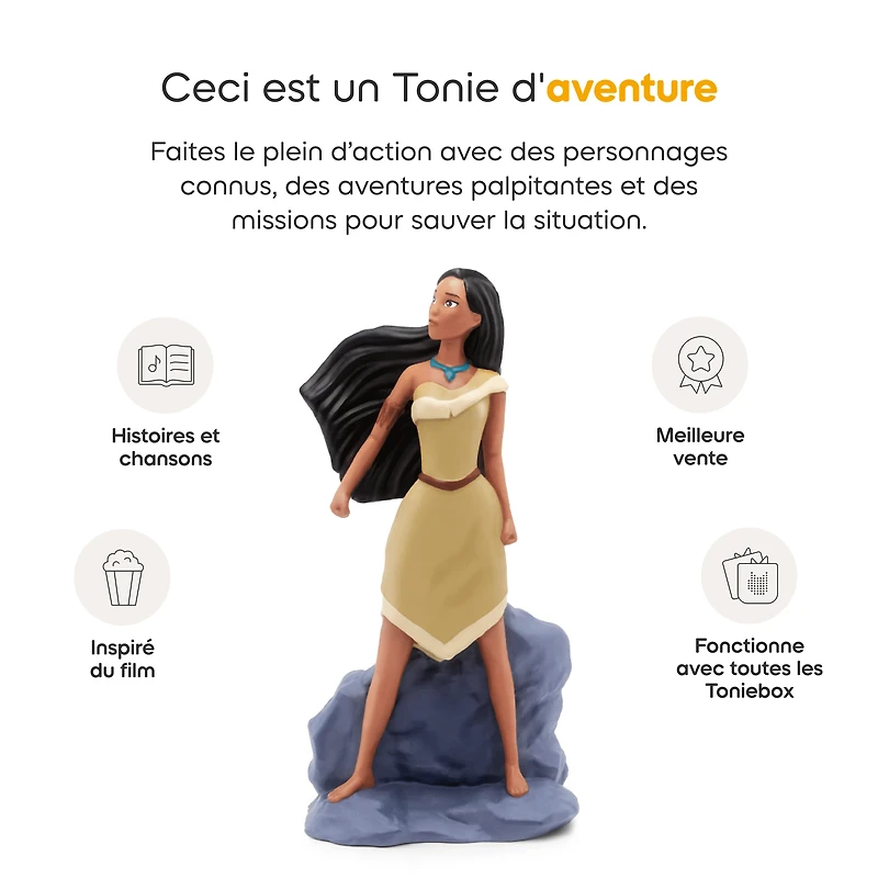 tonies Disney Pocahonatas Figurine Audio (Francais)