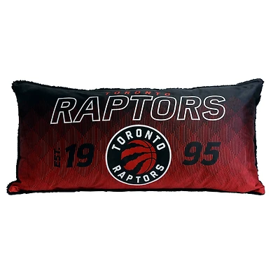Oreiller de corps des Toronto Raptors de la NBA 18po x 36po
