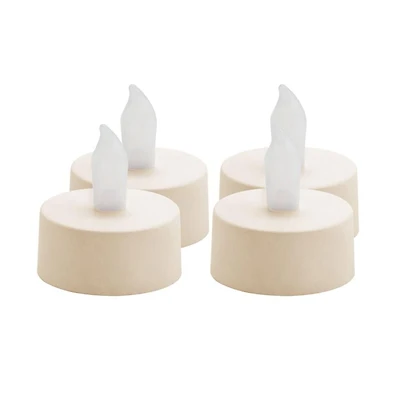 MAINSTAYS 4 Pack Plastic Tea Lights