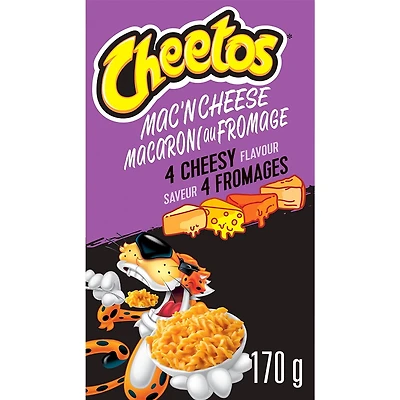 Cheetos Maccaroni au fromage, saveur 4 fromages