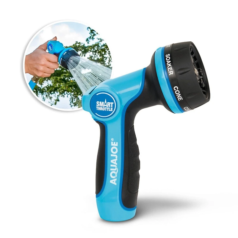 Pistolet darrosage multifonction en métal réglable, indestructible et à buse intelligente