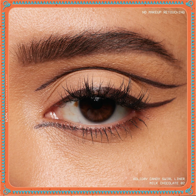 NYX Professional Makeup Traceur liquide Candy Swirl des fêtes Milk Chocolate