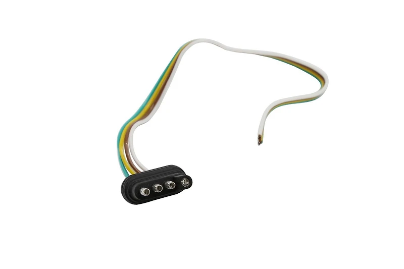 Connecteur pour câblage de remorque - 4 voies plat, 30,4 cm (12 po) Adaptateur de câblage de remorque