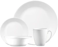 Ensemble de service de table de 16 pièces de CorelleMD Assiettes, bols et tasses