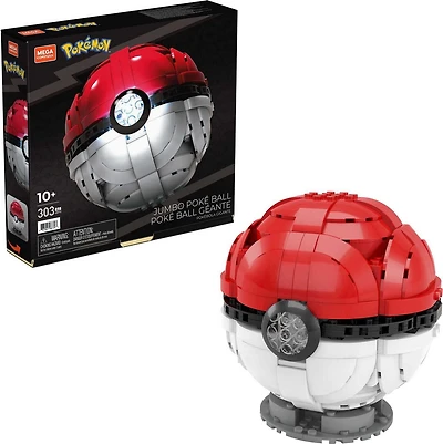 Mega Construx Pokémon Poké Ball Jumbo - 303 Pièces