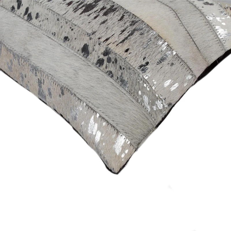 COUSSINS TORINO MADRID EN PEAU DE VACHE 12"X20" 2 PQT