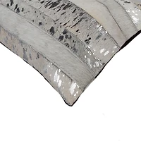 COUSSINS TORINO MADRID EN PEAU DE VACHE 12"X20" 2 PQT