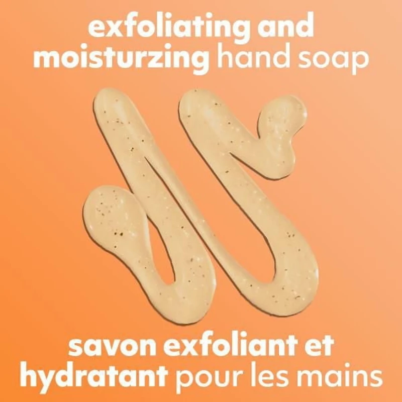 Softsoap Therapy Warming Honey & Brown Sugar Scent Exfoliating Liquid Hand Soap, 384ml.