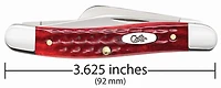 Red Medium Stockman Jig Bone