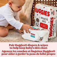 Huggies Simply Clean Fresh Scent Baby Wipes, 11 Flip-Top Packs (704 Wipes Total), 11 Packs | 704 Wipes Total