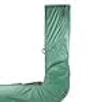SKYWALKER TRAMPOLINES 8 x 14 FT Rectangle, Green, Outdoor Trampoline Spring Pad Replacement, 2 Piece Safety Spring Cover for Rectangle Frame Trampolines