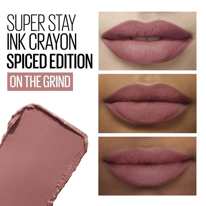 Super Stay®Ink Crayon Lipstick, With Lasting Ink technology