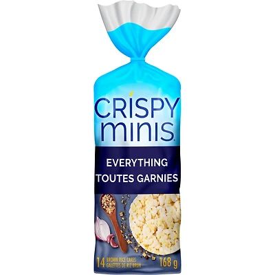 Quaker Crispy Minis Everything Large Brown Rice Cakes