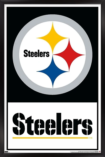 NFL Pittsburgh Steelers - Logo 21 Wall Poster