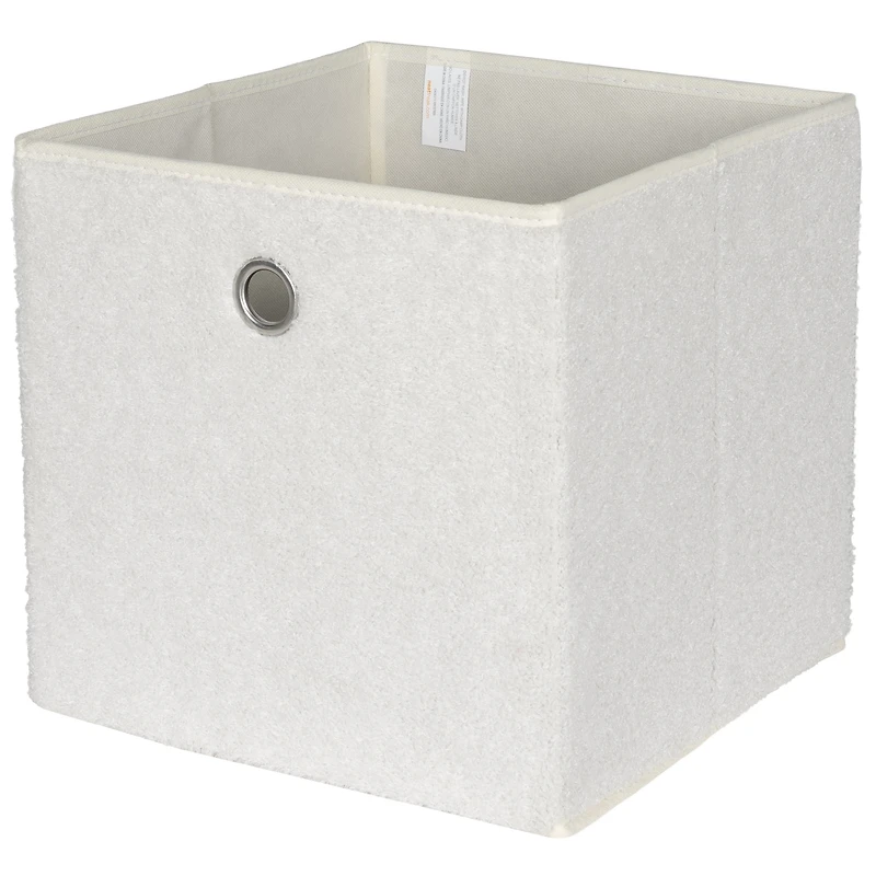 Neatfreak Kids Fuzzy Storage Cube, with grommet handle