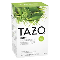 Thé Vert Tazo Zen Paquet de 20