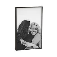 Slimline 4x6 2pk Black Tabletop Picture Frame Set