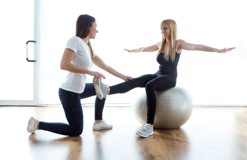 Ballon d'exercice IBF Pro Series - pompe incluse - disponible en 55, 65 et 75 cm