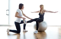 Ballon d'exercice IBF Pro Series - pompe incluse - disponible en 55, 65 et 75 cm