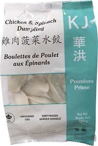 KJ Boulettes de Poulet et Épinards 380 g / pack