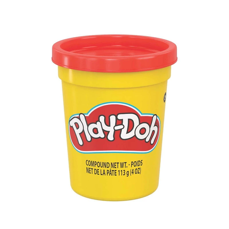 Play-Doh, pot individuel de pâte à modeler rouge de 112 g