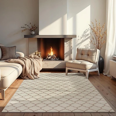 hometrends Wavy Crossroads Rug, 5 ft. 3 in. x 7 ft.