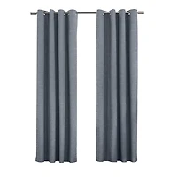 Malcolm Blackout Grommet Indoor Curtain
