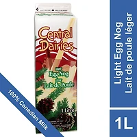 Central Dairies 1.9% Light Eggnog