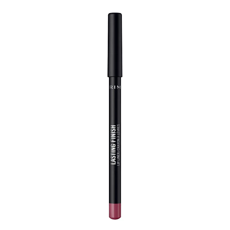 Rimmel Crayon à lèvres Lasting Finish, longue tenue, texture douce et crémeuse, empêche la couleur de filer, 100% Sans Cruauté Crayon à lèvres longue durée