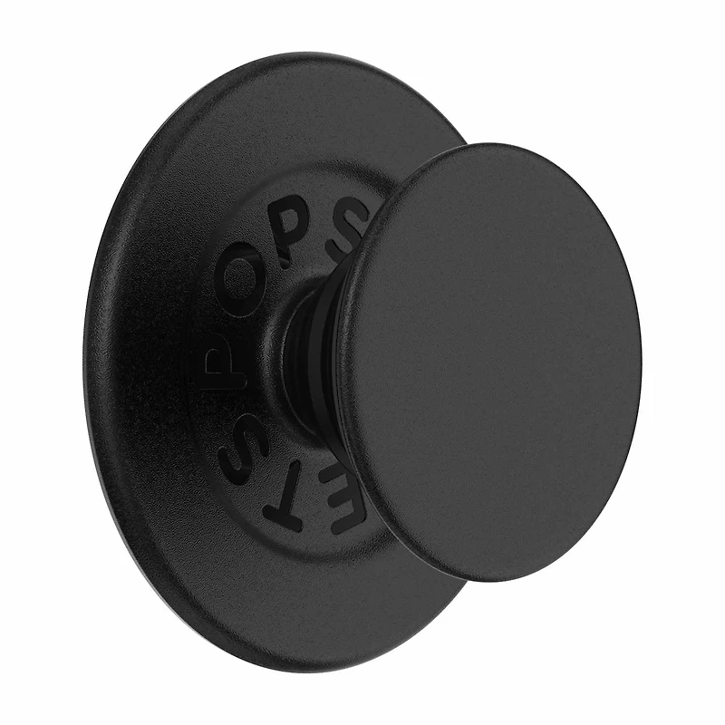 PopSockets PopGrip pour MagSafe Rond avec Anneau Adaptateur Noir