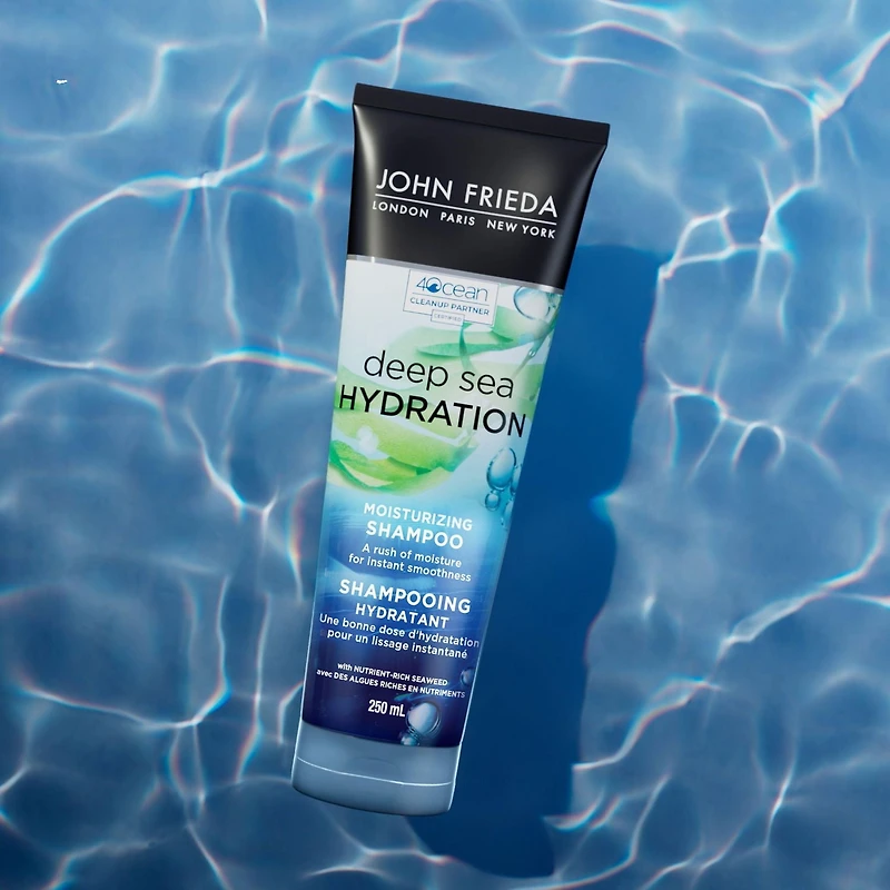 John Frieda Deep Sea Hydration Moisturizing Shampoo 250 mL, Moisturizing Shampoo 250 mL