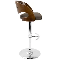 Tabouret de bar moderne milieu-du-siècle Pino, de LumiSource