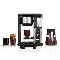 Ninja Hot & Iced, Single Serve or Drip Coffee Maker with Rapid Cold Brew 10 Cup Glass Carafe, CM360C, Coffee Maker