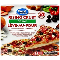 Pizza lève-au-four deluxe Great Value 703 g