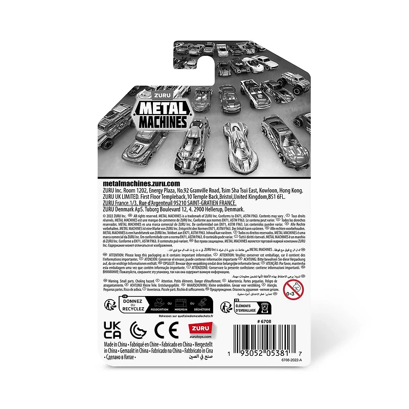 Metal Machines Mini Racing Car Toy 1 Pack Series 2 by ZURU