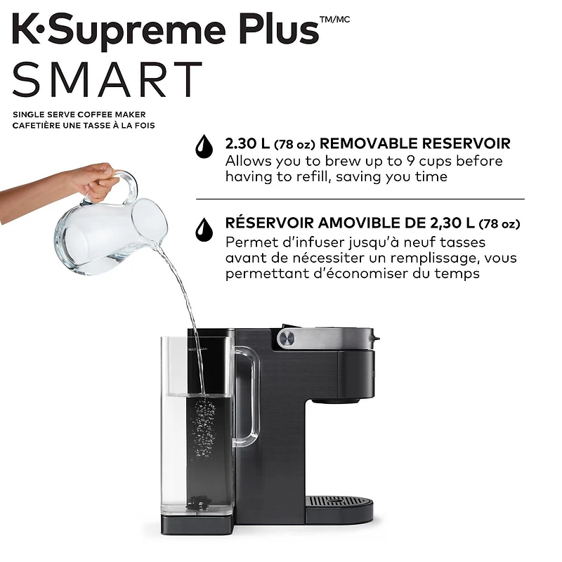 Keurig® K-Supreme Plus SMART Single Serve K-Cup Pod Coffee Maker