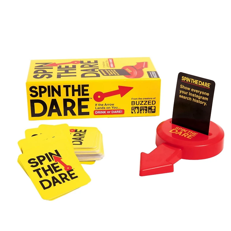 Spin The Dare : Le nouveau jeu Drink or Dare des créateurs du jeu de fête à boire pour adultes Buzzed