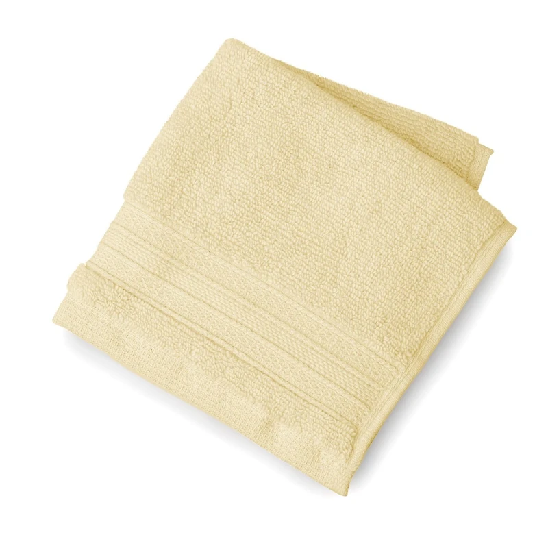 hometrends Solid Bath Towel 6-Piece Set, Yellow