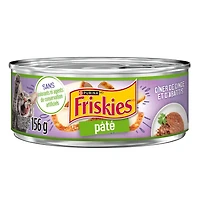 Friskies Pate Turkey & Giblets Dinner, Wet Cat Food 156g