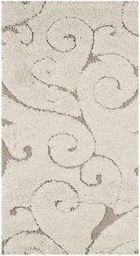 SAFAVIEH Florida Douglas Floral Vines Shag Area Rug