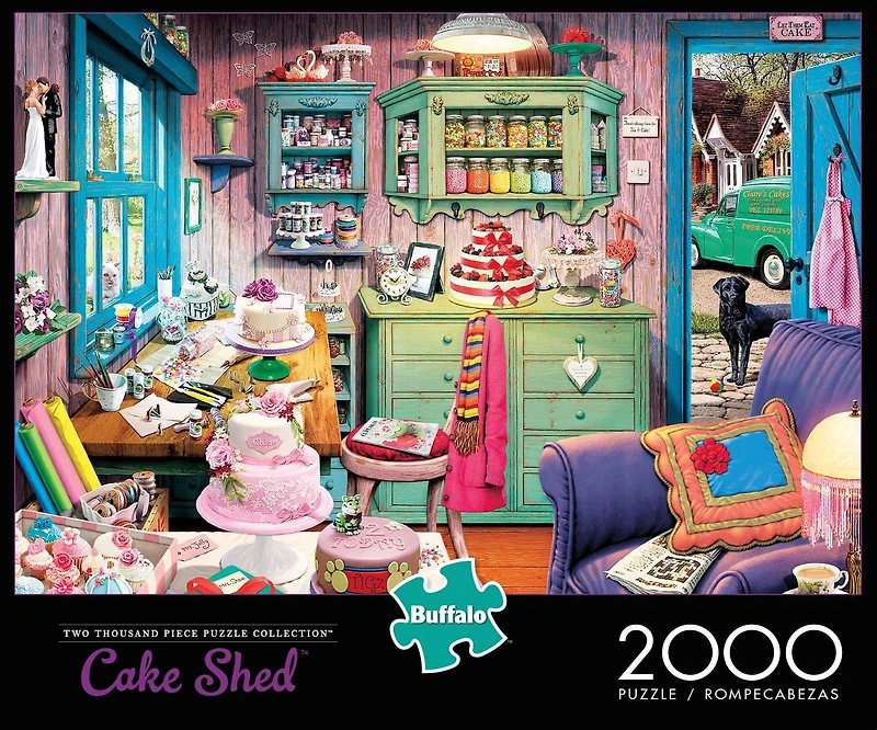Buffalo Games Cake Shed 2000 Piece Jigsaw Puzzle